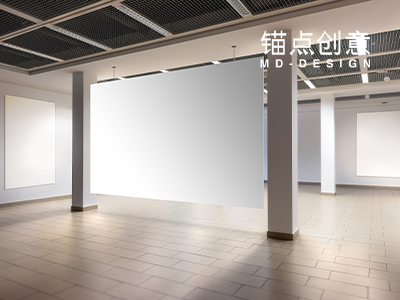 展览海报宣传室内外场景样机