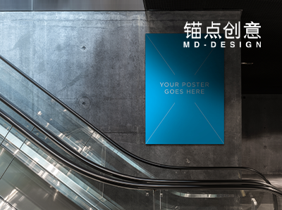 展览海报宣传室内外场景样机