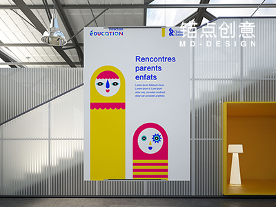 吊幔吊牌海报样机