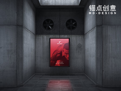 地铁广告样机素材灯箱广告