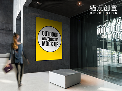 街头户外风广告样机