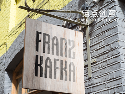 户外街头招牌广告样机