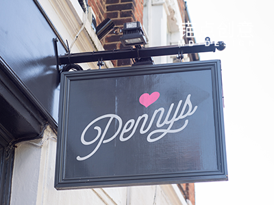 户外街头招牌广告样机