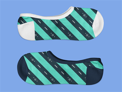 短袜船袜棉质袜子吊牌印花