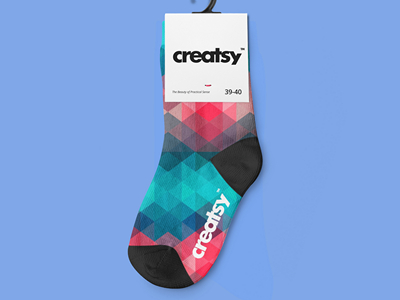 长袜运动袜棉质足球袜子吊牌