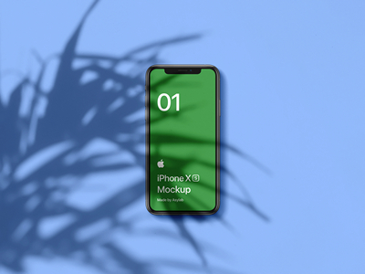 植物阴影投影场景iPhoneXS手机电脑平板