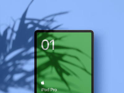 植物阴影投影场景iPhoneXS手机电脑平板