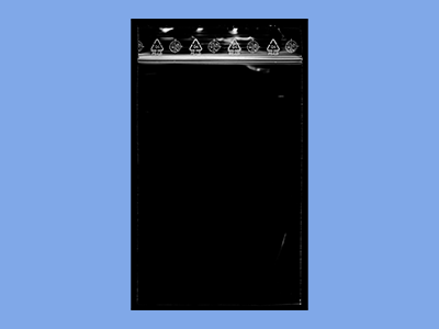 潮流自封自粘透明褶皱包装塑料袋样机