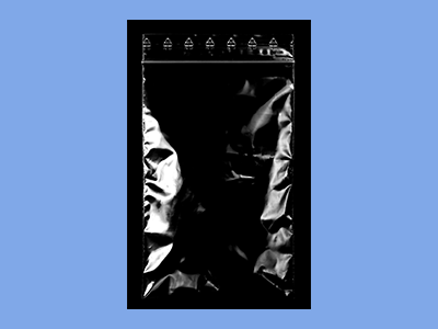 潮流自封自粘透明褶皱包装塑料袋样机