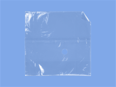 潮流自封自粘透明褶皱包装塑料袋样机