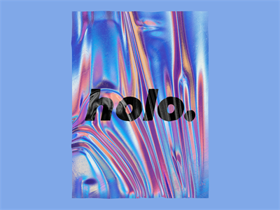 彩色全息塑料锡箔纸褶皱纹理镭射背景样机贴图PSD模板设计素材