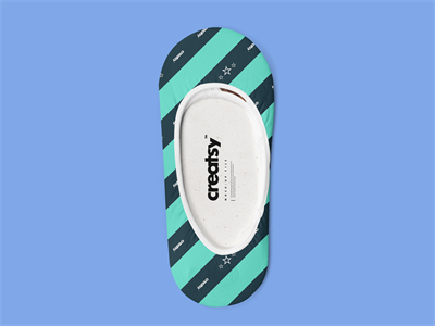 短袜船袜棉质袜子吊牌印花