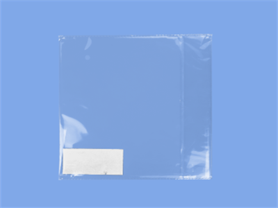 潮流自封自粘透明褶皱包装塑料袋样机