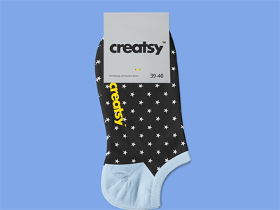 短袜船袜棉质袜子吊牌印花