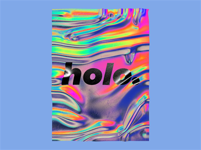 彩色全息塑料锡箔纸褶皱纹理镭射背景样机贴图PSD模板设计素材