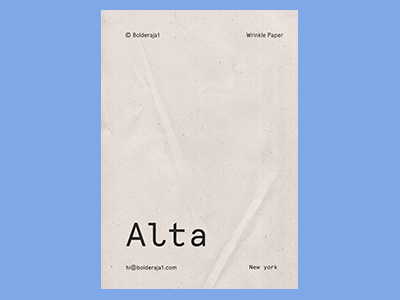 真实纸张褶皱质感纹理海报