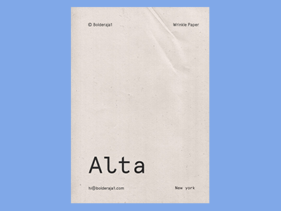 真实纸张褶皱质感纹理海报