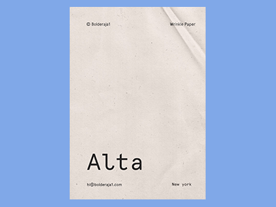 真实纸张褶皱质感纹理海报