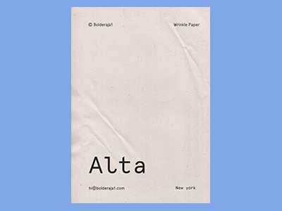 真实纸张褶皱质感纹理海报