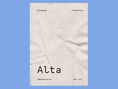 真实纸张褶皱质感纹理海报