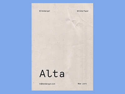 真实纸张褶皱质感纹理海报