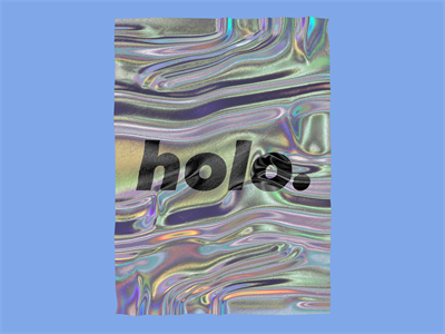 彩色全息塑料锡箔纸褶皱纹理镭射背景样机贴图PSD模板设计素材