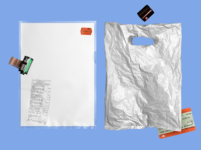 透明塑料膜CD磁带光盘金属气泡袋海报做旧标签褶皱包装碎纸片纸张样机