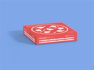 比萨盒披萨盒包装样机