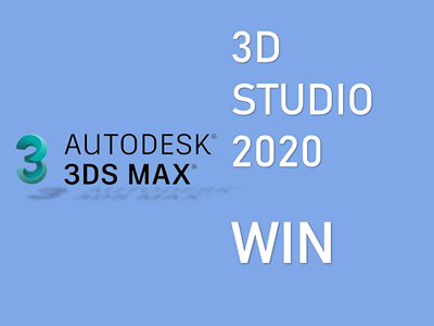 3DMAX 2020 WIN版本带vray渲染器