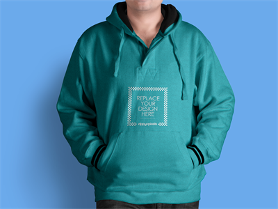 连帽衫卫衣服装外套样机