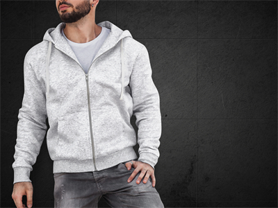 Hoodie Mock-up 卫衣外套印花标签样机