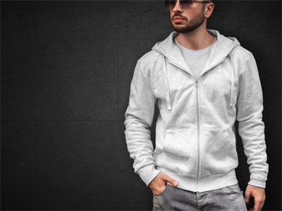 Hoodie Mock-up 卫衣外套印花标签样机