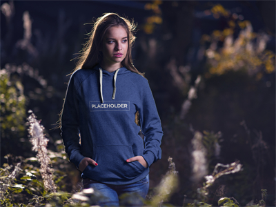 Hoodie Mock-up 卫衣外套印花标签样机