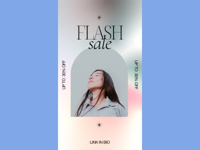 公众号用图INS渐变版式排版设计模板