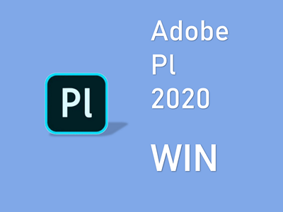 Adobe Prelude 2020 WIN版 PL