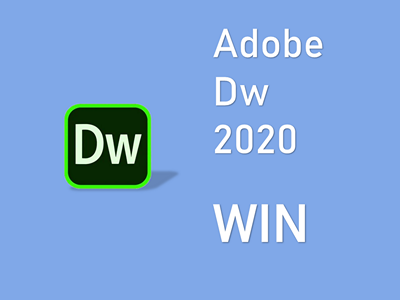 Adobe Dreamweaver 2020 WIN版 DW