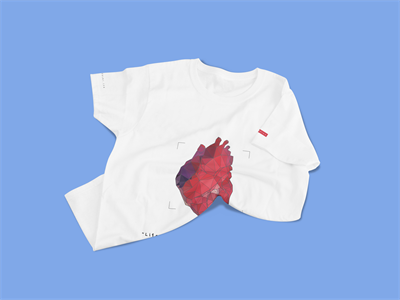 文创T恤短袖吊牌领标品牌样机