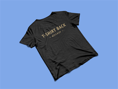文创T恤短袖吊牌领标品牌样机