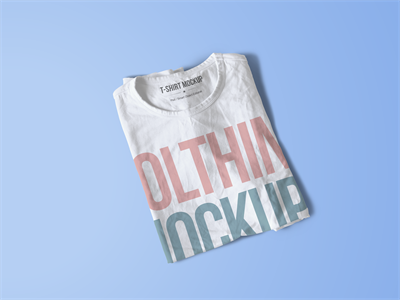 文创T恤短袖吊牌领标品牌样机