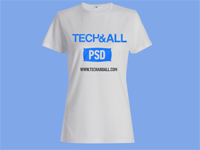 文创T恤短袖吊牌领标品牌样机