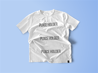 文创T恤短袖吊牌领标品牌样机