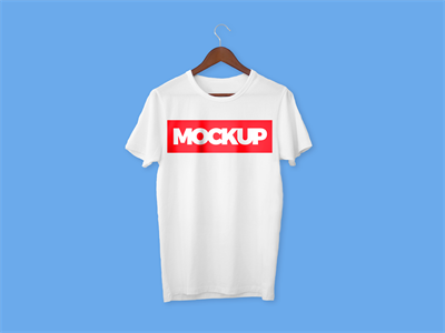 文创T恤短袖吊牌领标品牌样机