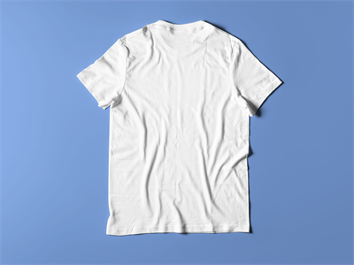 文创T恤短袖吊牌领标品牌样机