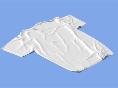 文创T恤短袖吊牌领标品牌样机