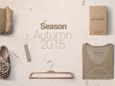 T恤卫衣短袖服装样机