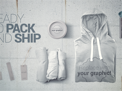 T恤卫衣短袖服装样机