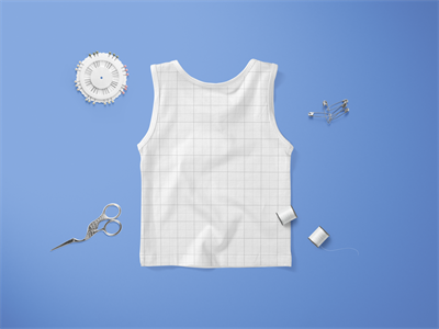 儿童装背心卫衣T恤袜子样机