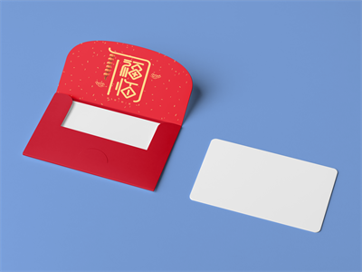 红包贴图样机
