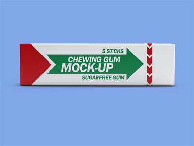 口香糖包装样机