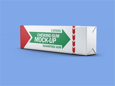 口香糖包装样机